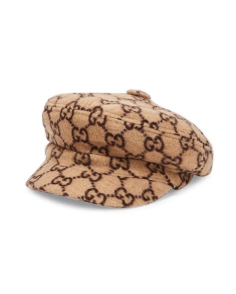 replica gucci newsboy hat|Gucci fitted cap.